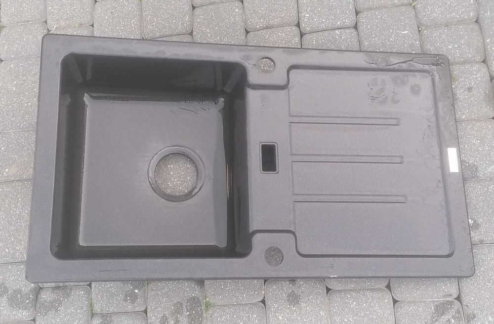 Zlew franke kamienny 1 komorowy z ociekaczem 78 x 43,5