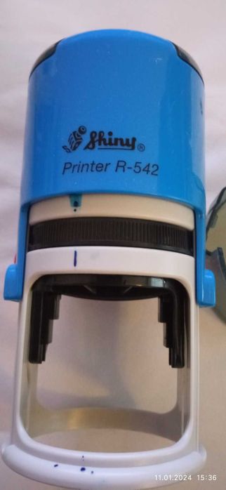 Оснастка для печати, автомат 42 мм, Shiny Printer R-542 (#печать)