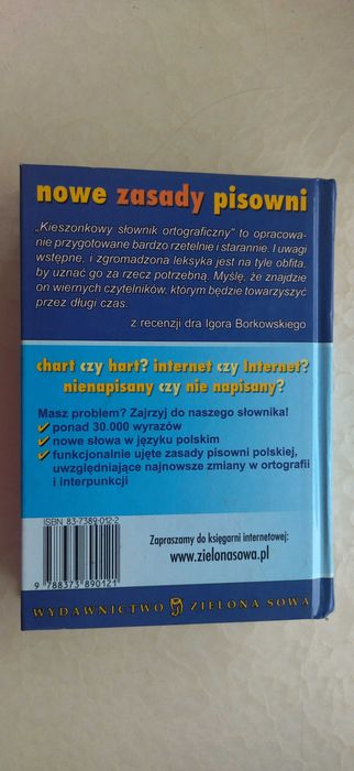 Kieszonkowy słownik ortograficzny