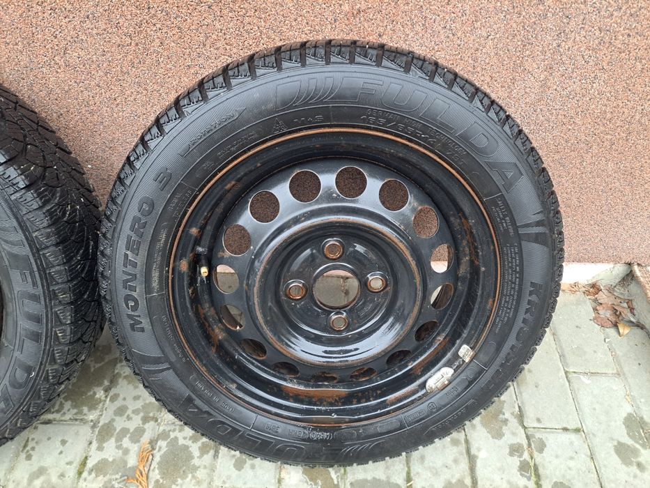 4 x Opony zimowe Fulda kristall montero 3 165/65/14