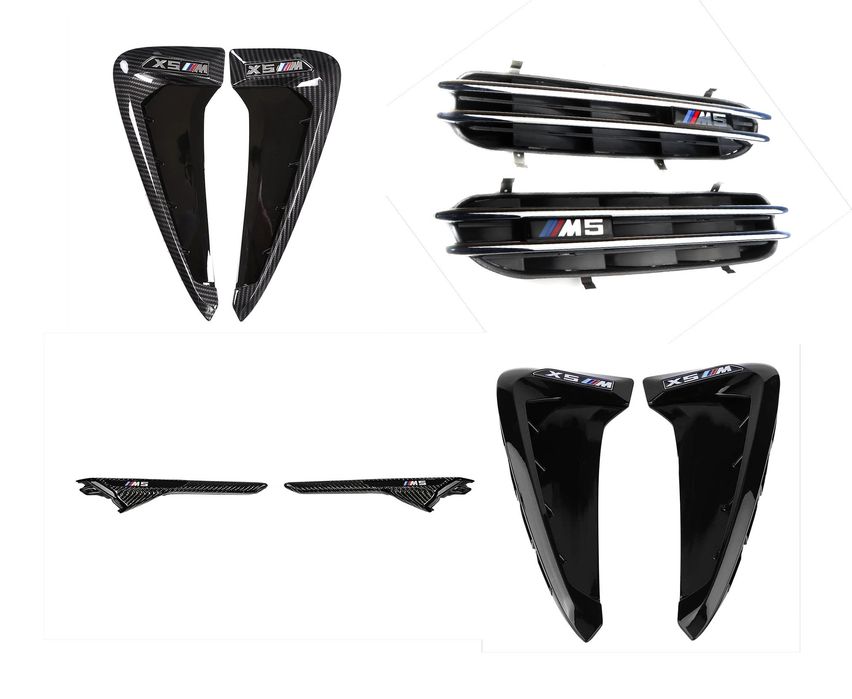 накладки на крылья жабры бмв bmw m3 m5 x5m e39 e60 f90 f30 f15 e46 f32