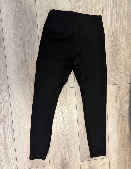 Legginsy z gorsetowym wysokim stanem z zapięciem