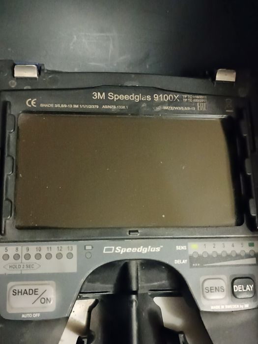 3M speedglas 9100x маска с блоком подачи воздуха .
