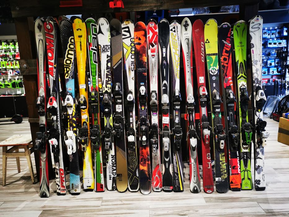 Лижі якісні від відомих виробників 95-175 см