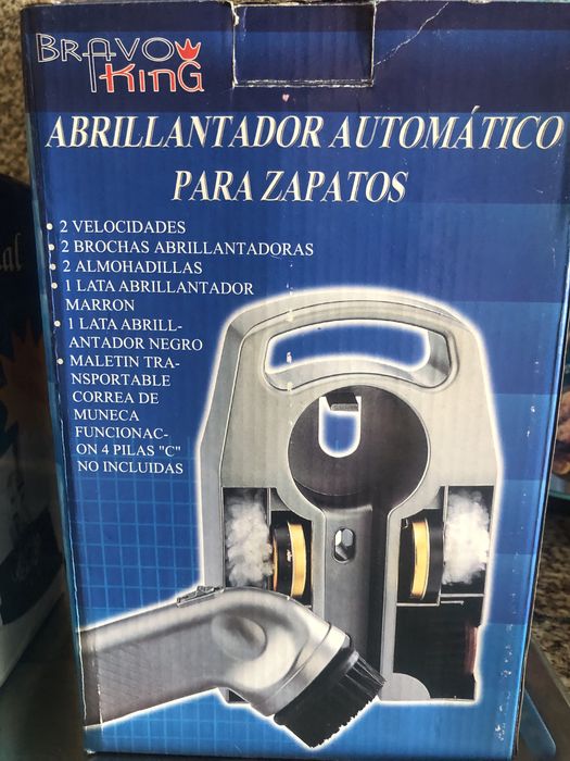 Abrilhantador para sapatos portátil