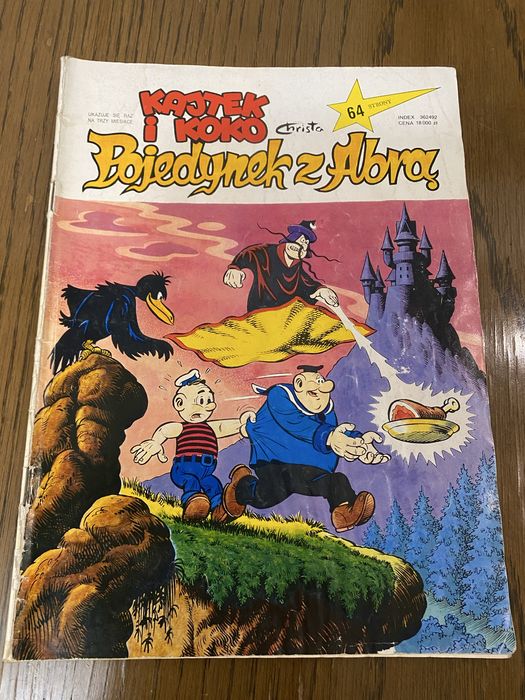Kajtek i Koko Pojedynek z Abrą 1991 Janusz Christa Adarex - wydanie 1