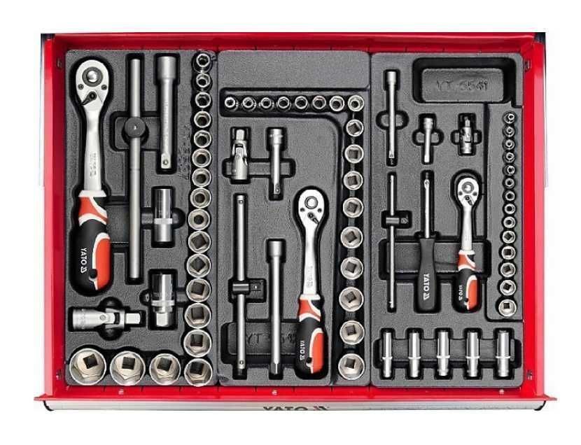 Yato Szafka warsztatowa NOWA 177el Wózek narzędziowy Z WYPOSAŻENIEM