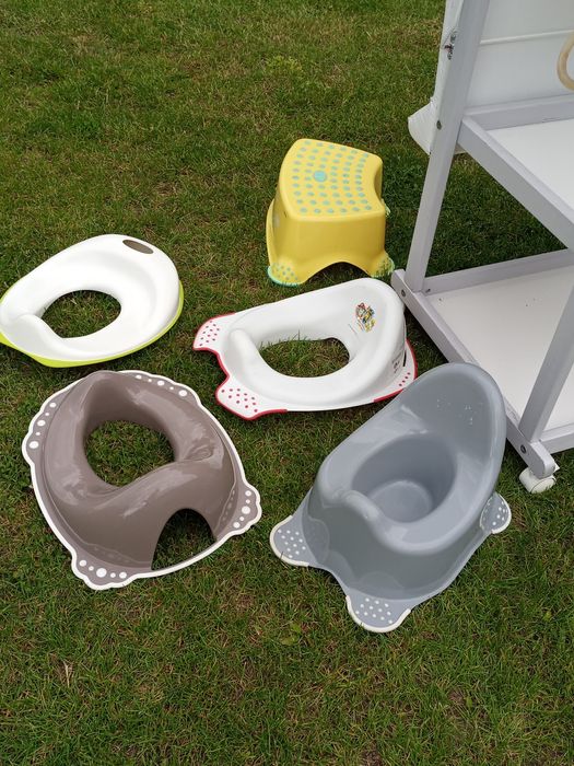 Nakładka na sedes podest stolek taboret nocnik krzesełko dla dziecka