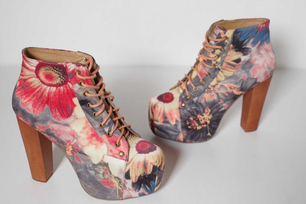 Ботильони Jeffrey Campbell Lita-Fab оригінал 39 розмір стан нової пари