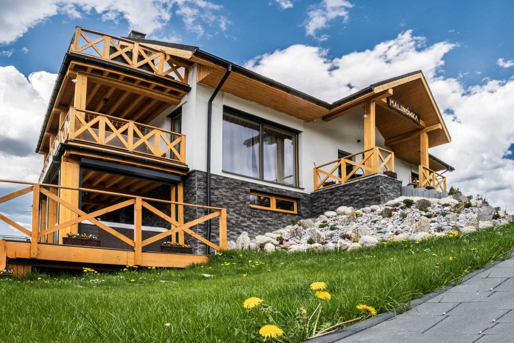 Malinówka duży dom w górach na wyłączność - sauna, jacuzzi w cenie