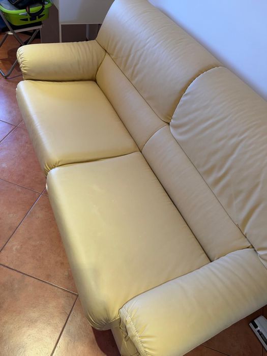 Sofas de sala em pele