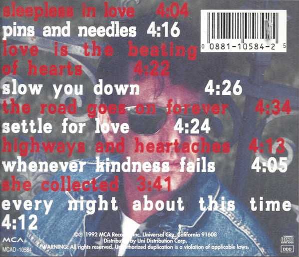 ELY JOE CD Love And Danger   indie coutry rock    ideał