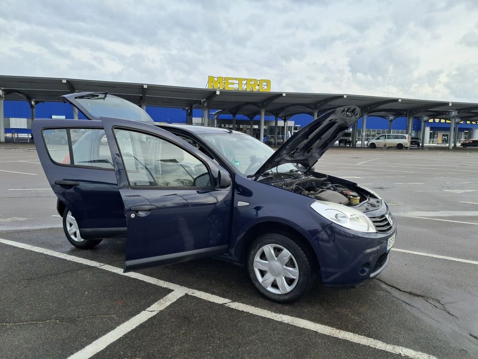 RENAULT Dacia SANDERO 2011р. Бензин  Пробег- 140т.км ГЕРМАНИЯ ОБСЛУЖЕН