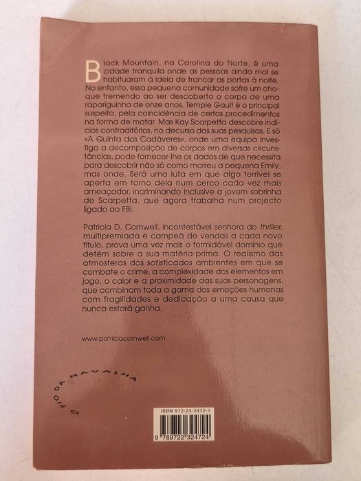 Livro - A Quinta dos Cadáveres (ctt editorial grátis)