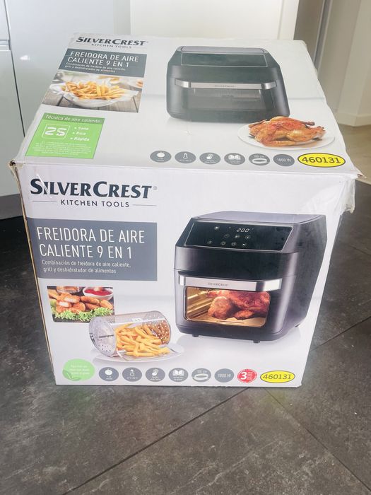 Air Fry 9 em 1 grill, air fry e desidrata alimentos