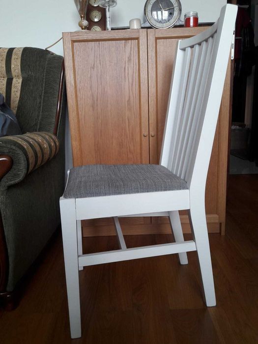 Krzesło IKEA NORRNÄS białe - używane