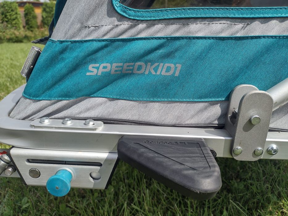 Przyczepka rowerowa Qeridoo Speedkid1