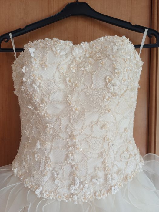 Vestido Noiva Pronovias coleção YOU – OFERTA Acessórios – 400 €