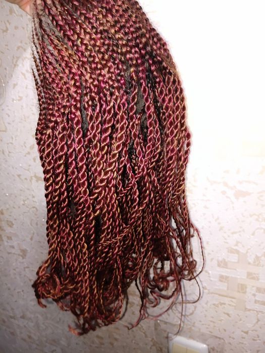 Перука парик афрокоси сенегальські твісти