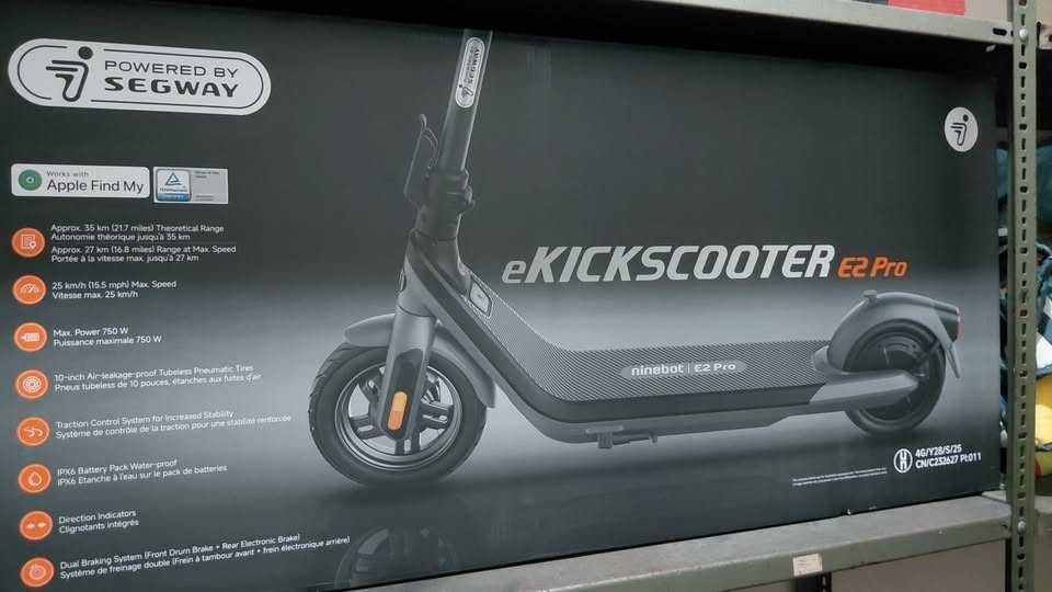 Trotinete elétrica Segway-Ninebot E2 Pro