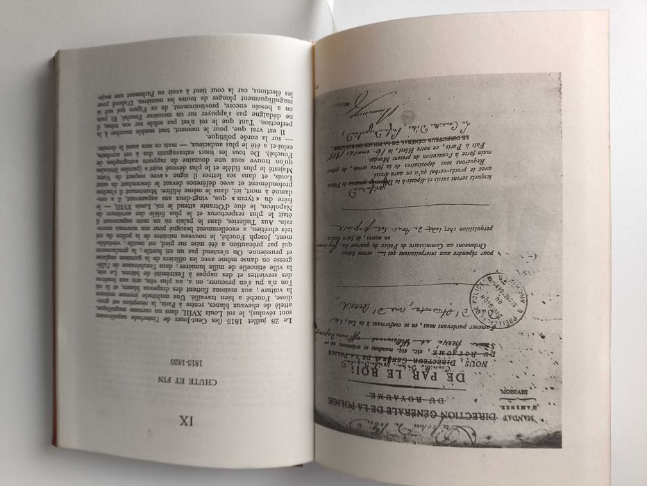 Livro antigo Joseph Fouche Stetan Zweig