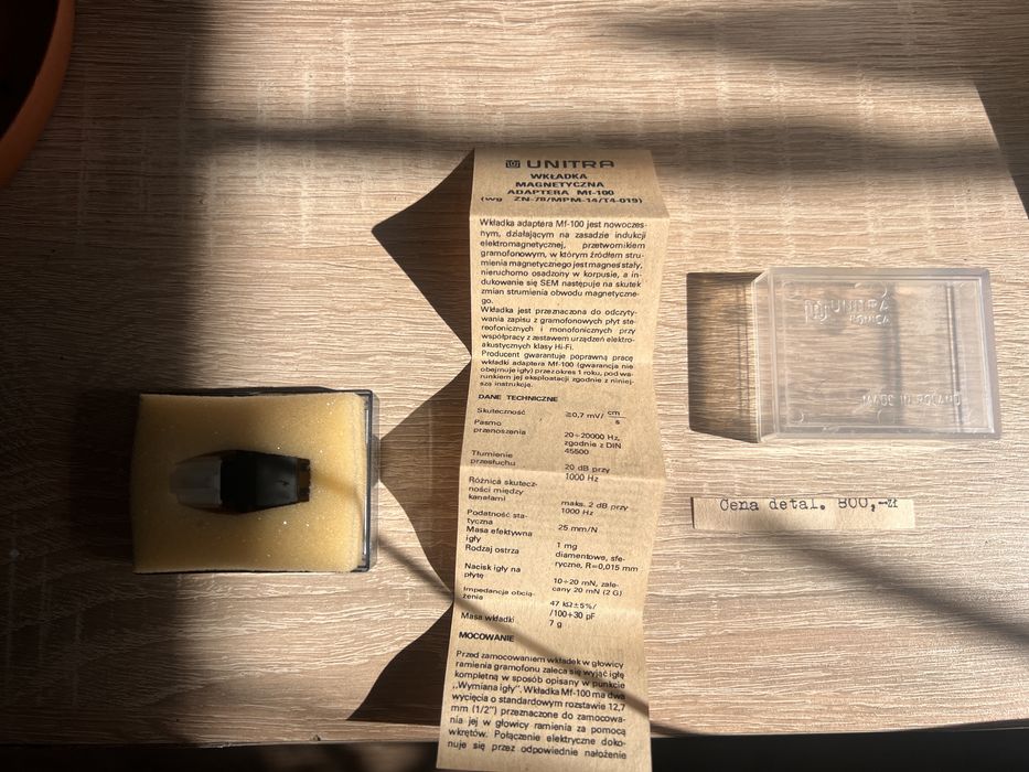 Wkładka magnetyczna Unitra Mf-100 oryginał