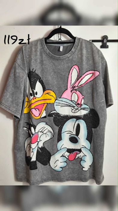 bluza Disney Drogie Chiny Oversize
