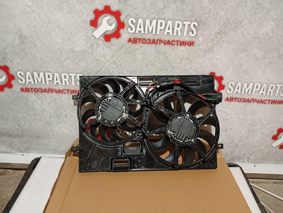 Volkswagen Tiguan 18+ диффузор в сборе