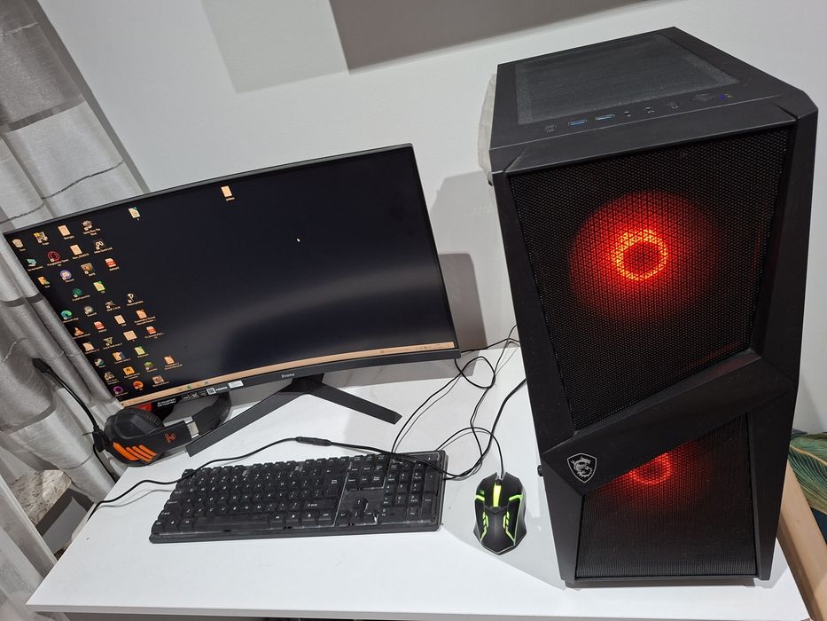 Komputer Ryzen 7 2700X/ GTX 1660 SUPER / 16 GB RAM / 2× SSD / WI-FI