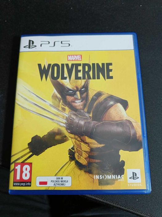 Marvel Wolverine PL ps5 Polska Okładka igła
