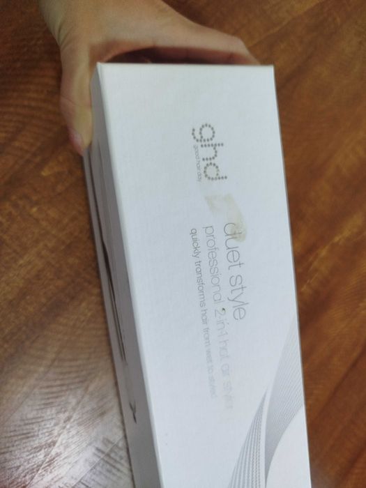 Prancha ghd de cabelo 2-em-1 duet style nova