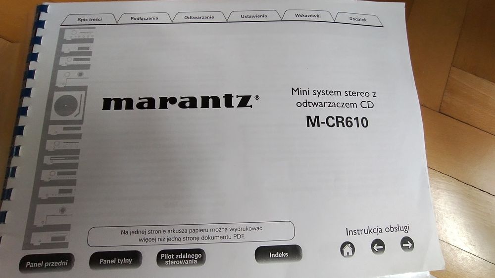 Marantz + kolumny SONY