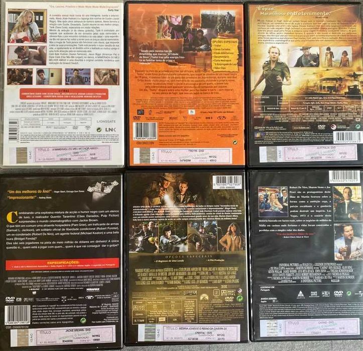 DVD's Diversos, não Embalados - Parte I