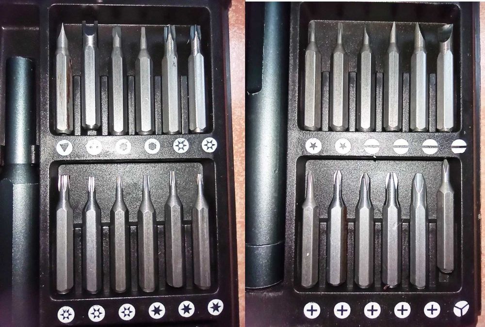 Набор прецизионных бит 24-в-1 Precision Screwdriver Mini Tool Kit
