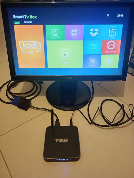 Box Android +monitor Asus