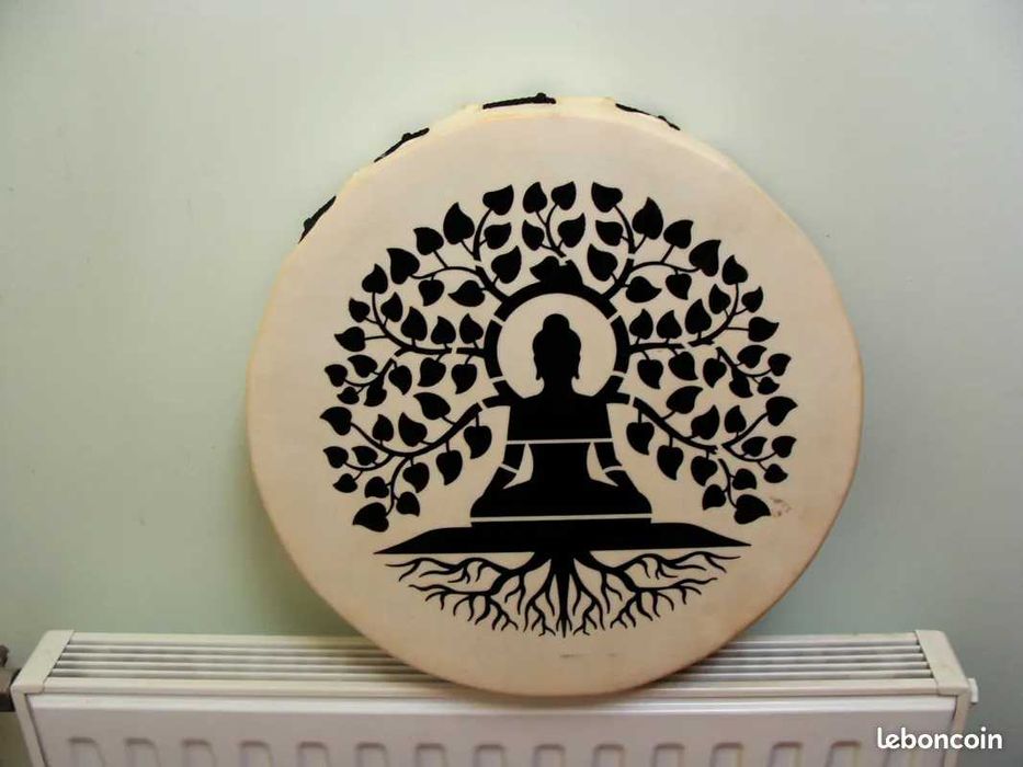 Tambor xamânico em pele de cabra