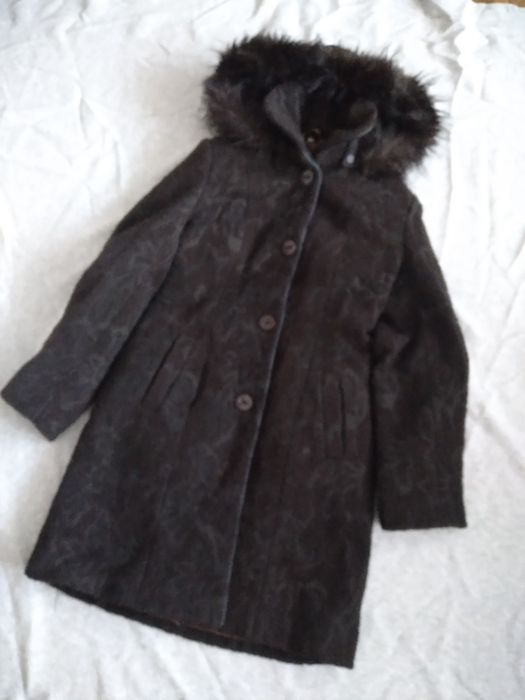 Płaszcz płaszczyk zimowy wełniany Gabriela