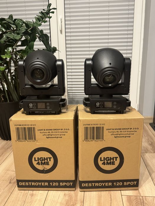 Głowy ruchome Light4Me Destroyer 120W