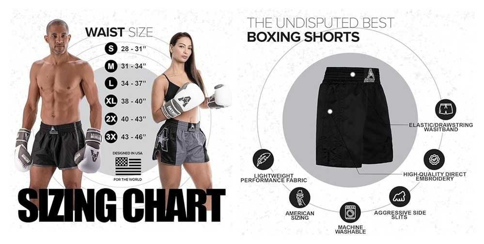 Anthem Athletics Calções de boxe Tam XXL (275)