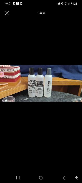 Artigos para unhas de gel