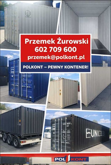 SPRZEDAM kontener morski 40 HC , 12 metrowy / PZ
