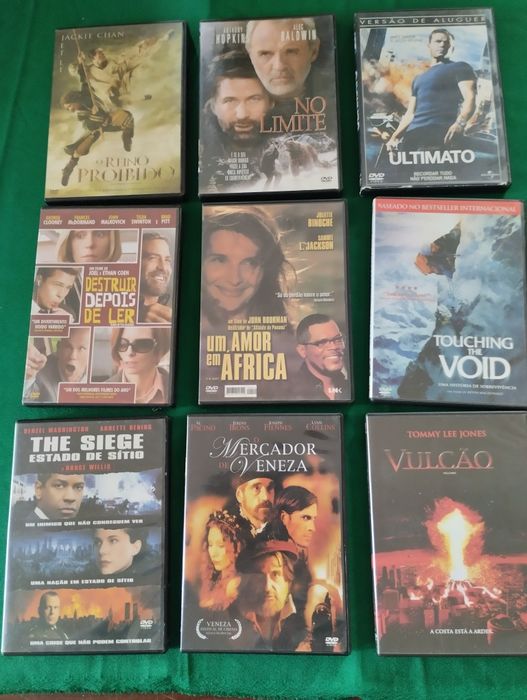 Grande variedade de Filmes em DVD