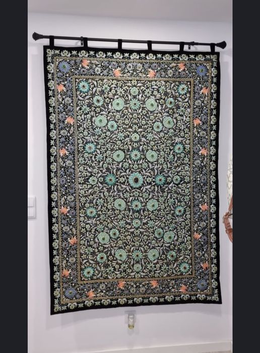 Tapete oriental de exposição