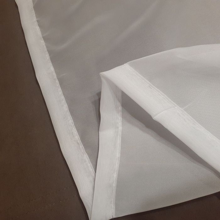 Тюль із шифона,  біла, нова! Розмір 5×2.80м.