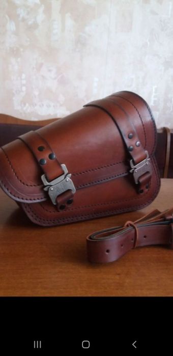 Мото кофры из кожи