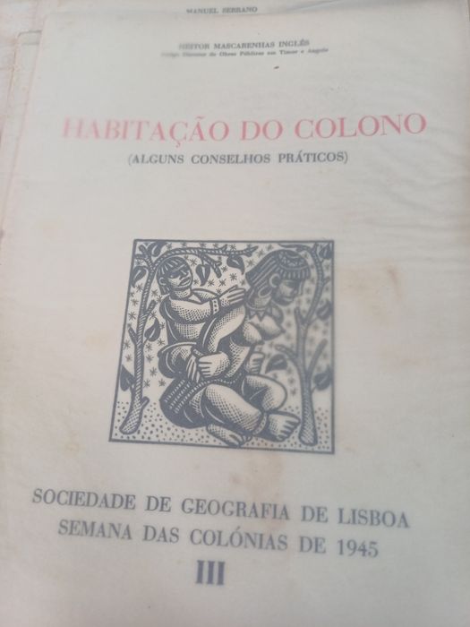 Fascículos dos colonos das excolonias