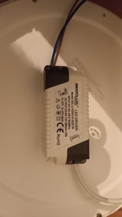 Vendo 5 painéis LED redondos de encastrar Begolux modelo Lupo R