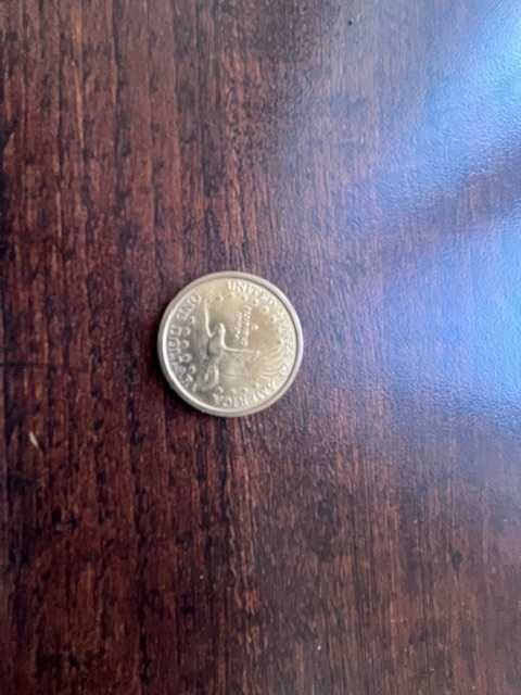 dwie amerykańskie monety