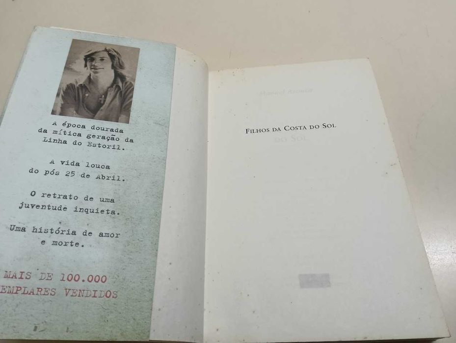 Livro " Os Filhos da Costa do Sol " de Manuel Arouca