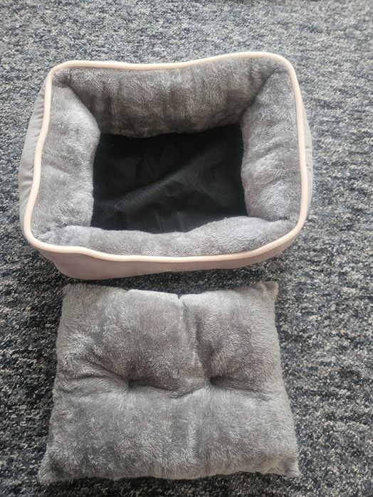 Legowisko dla Psa i kota 47x37 cm, Dehner Sammy,47x37 cm, Szare